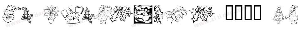 KR Christmas 2002 Dings 2字体转换